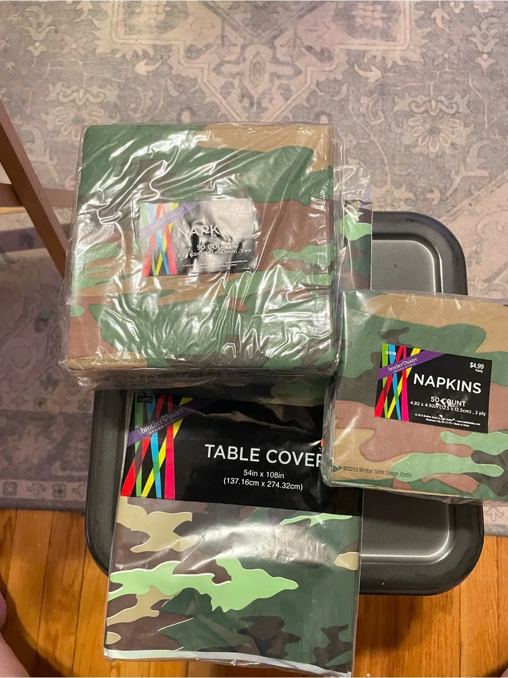 Camo party set